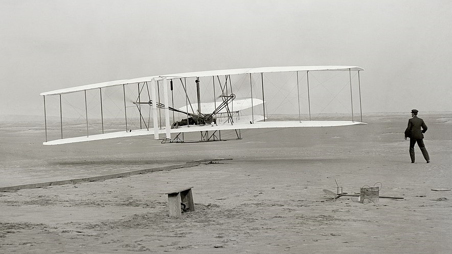 First flight of the Wright brothers