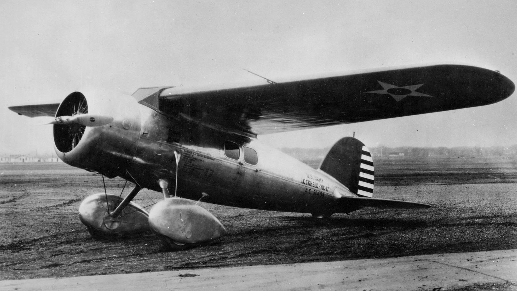 Lockheed Vega 5c airplane of Amelia Earhart