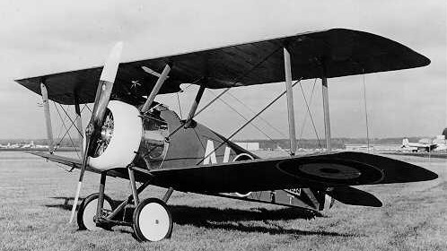 Sopwith Camel on the ground